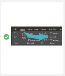 Converting a powerpoint_reset